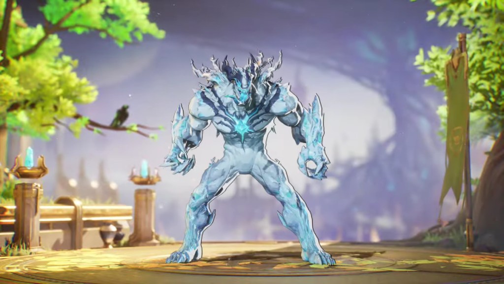 Venom in his icy Winter Celebration skin