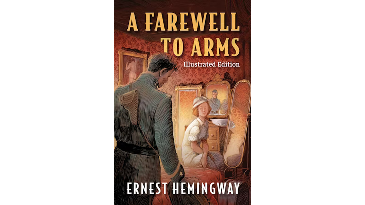 A Farewell to Arms novel cover.