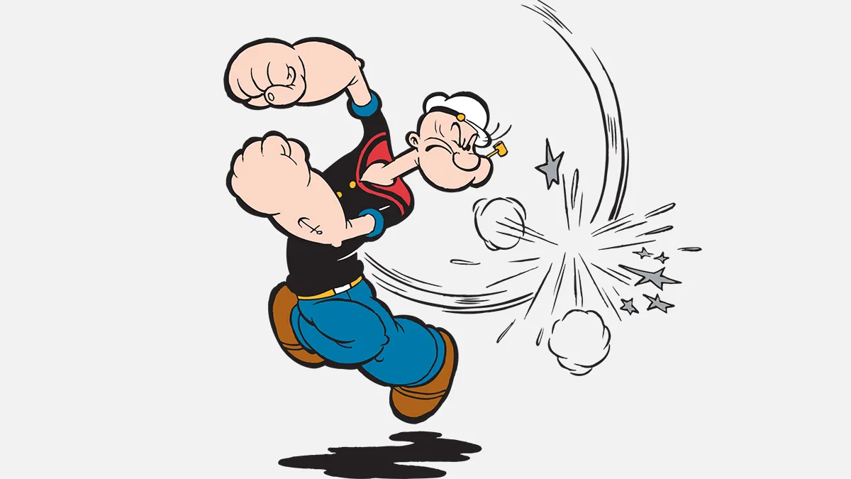 Popeye has become a public domain character in the U.S. in 2025