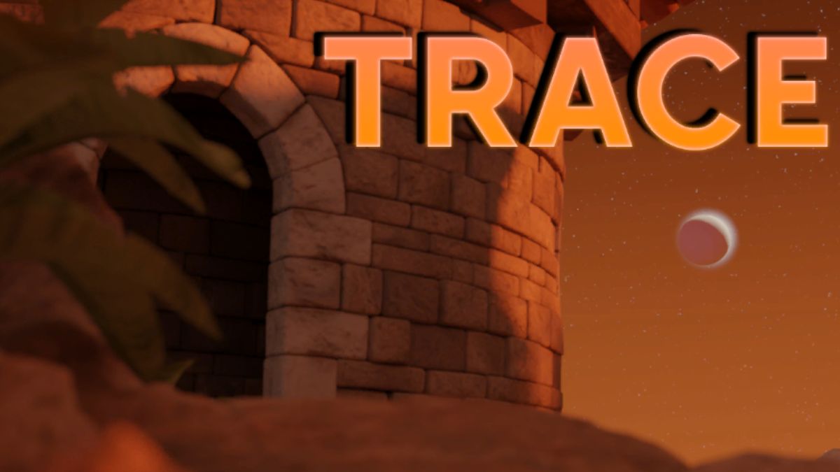 Trace Game Intro Screen