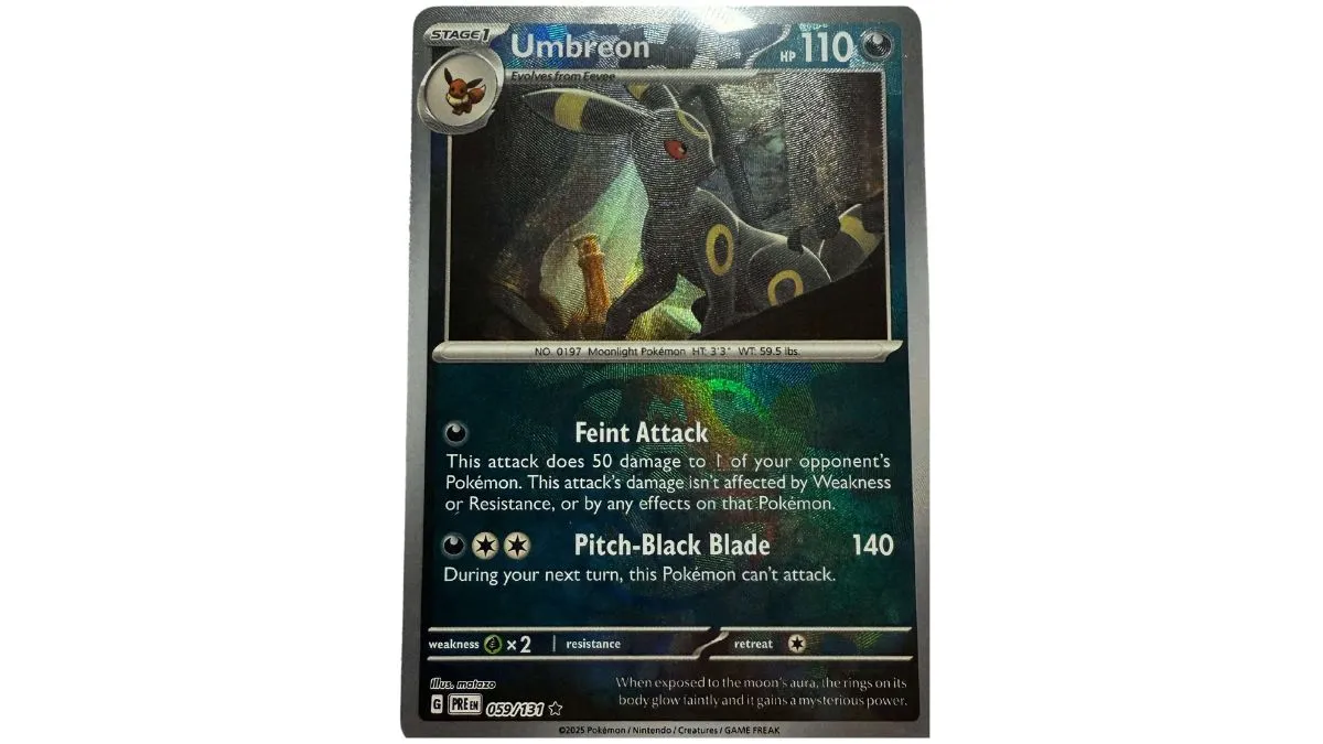 Umbreon Master Ball Holo