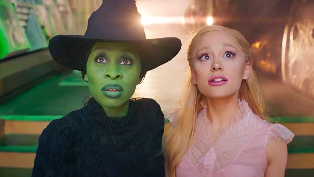 Cynthia Erivo and Ariana Grande in Wicked