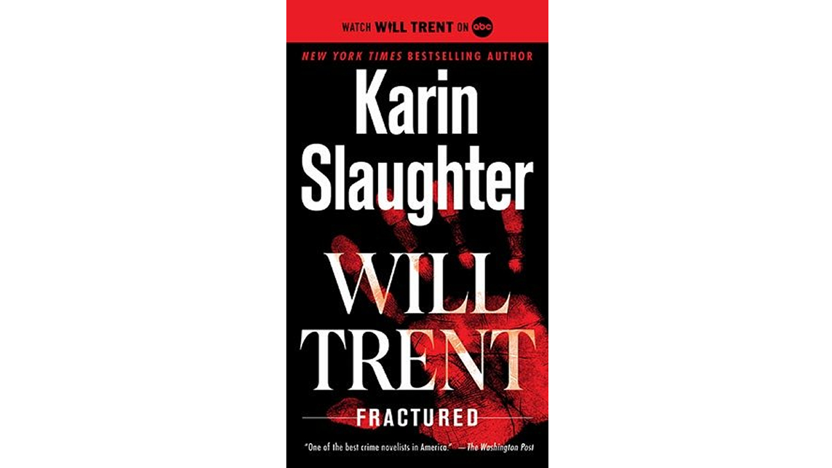 Fractured book cover.