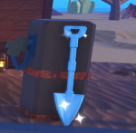 glass shovel in dig it roblox