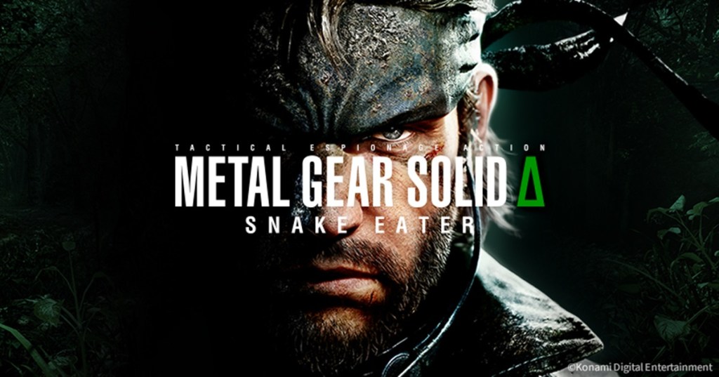 Key art for Metal Gear Soldi Delta: Snake Eater