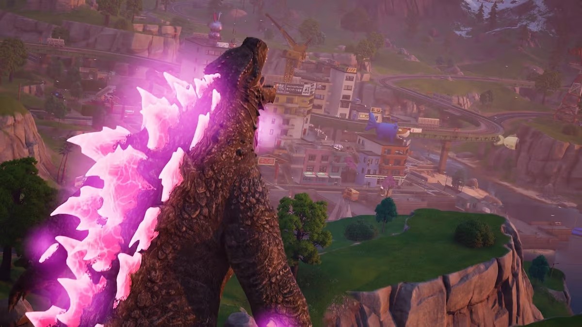 Godzilla in Fortnite.