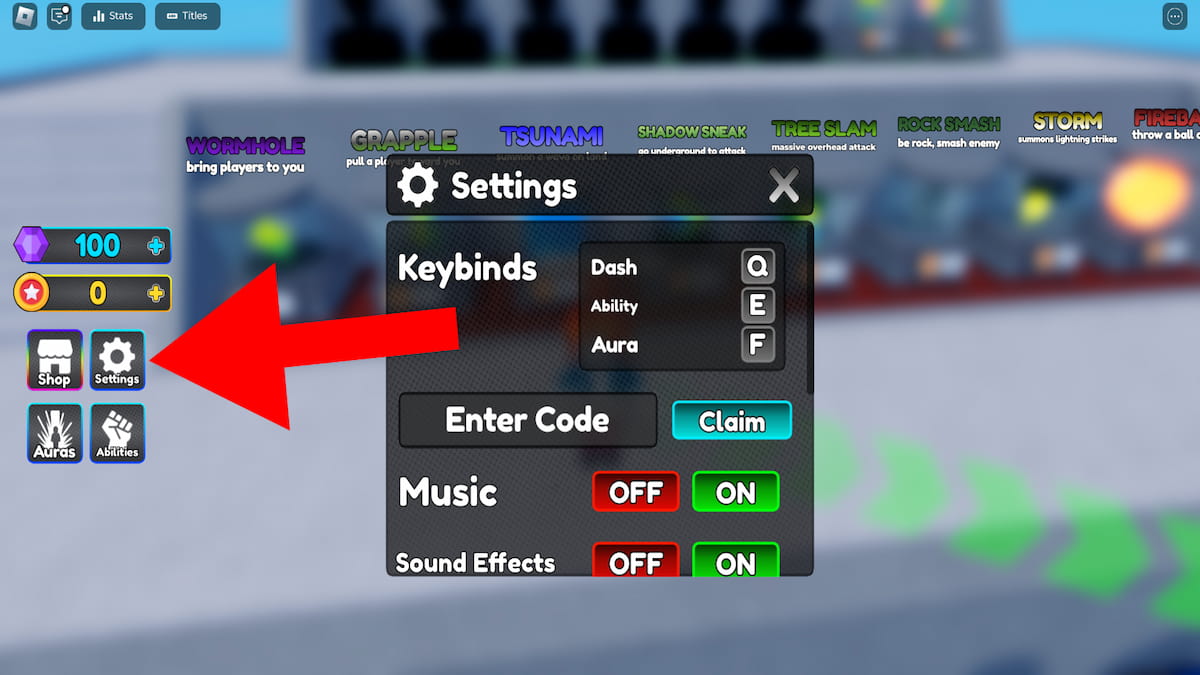 How to redeem Aura Battles codes. 