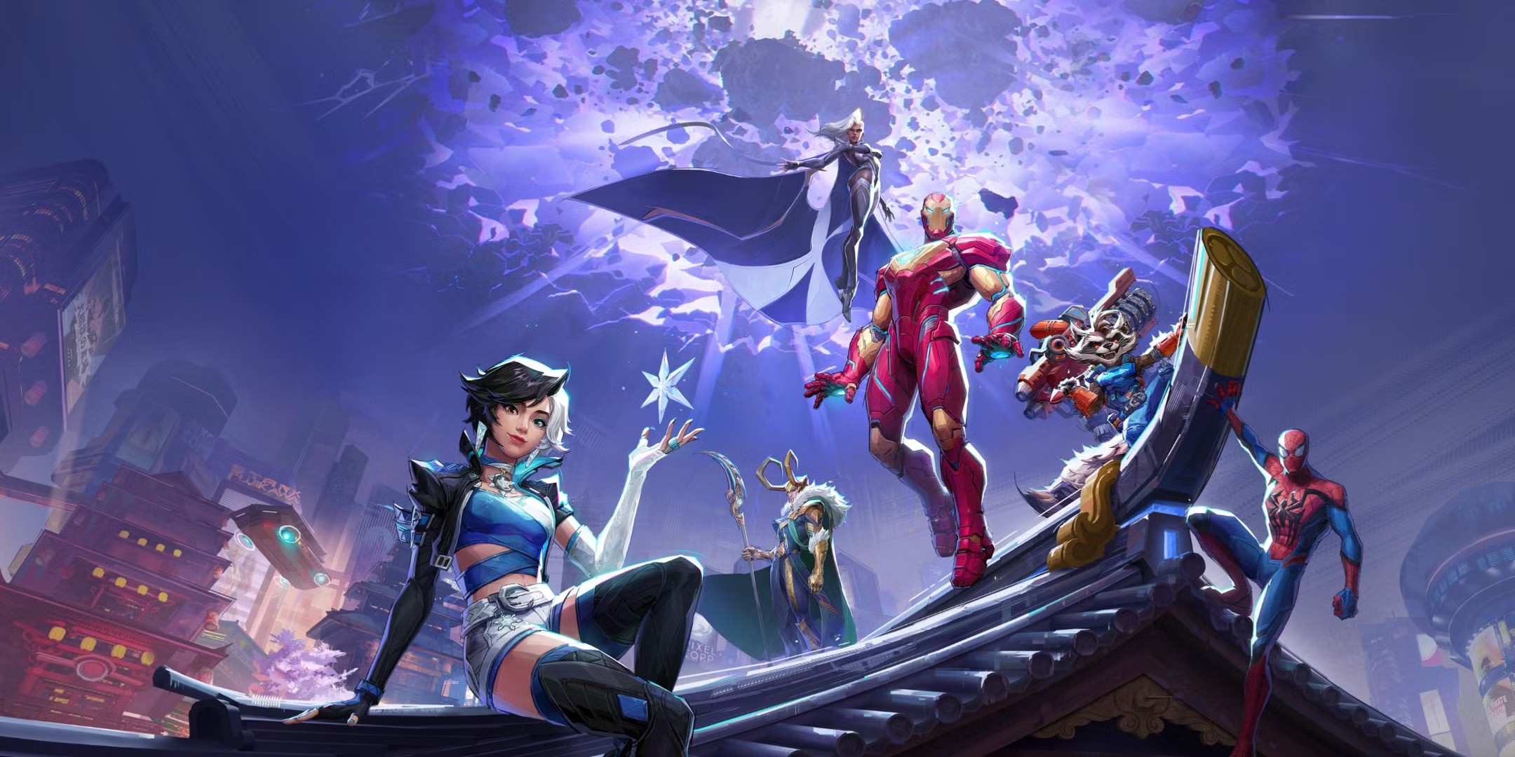 Marvel Rivals loading screen.