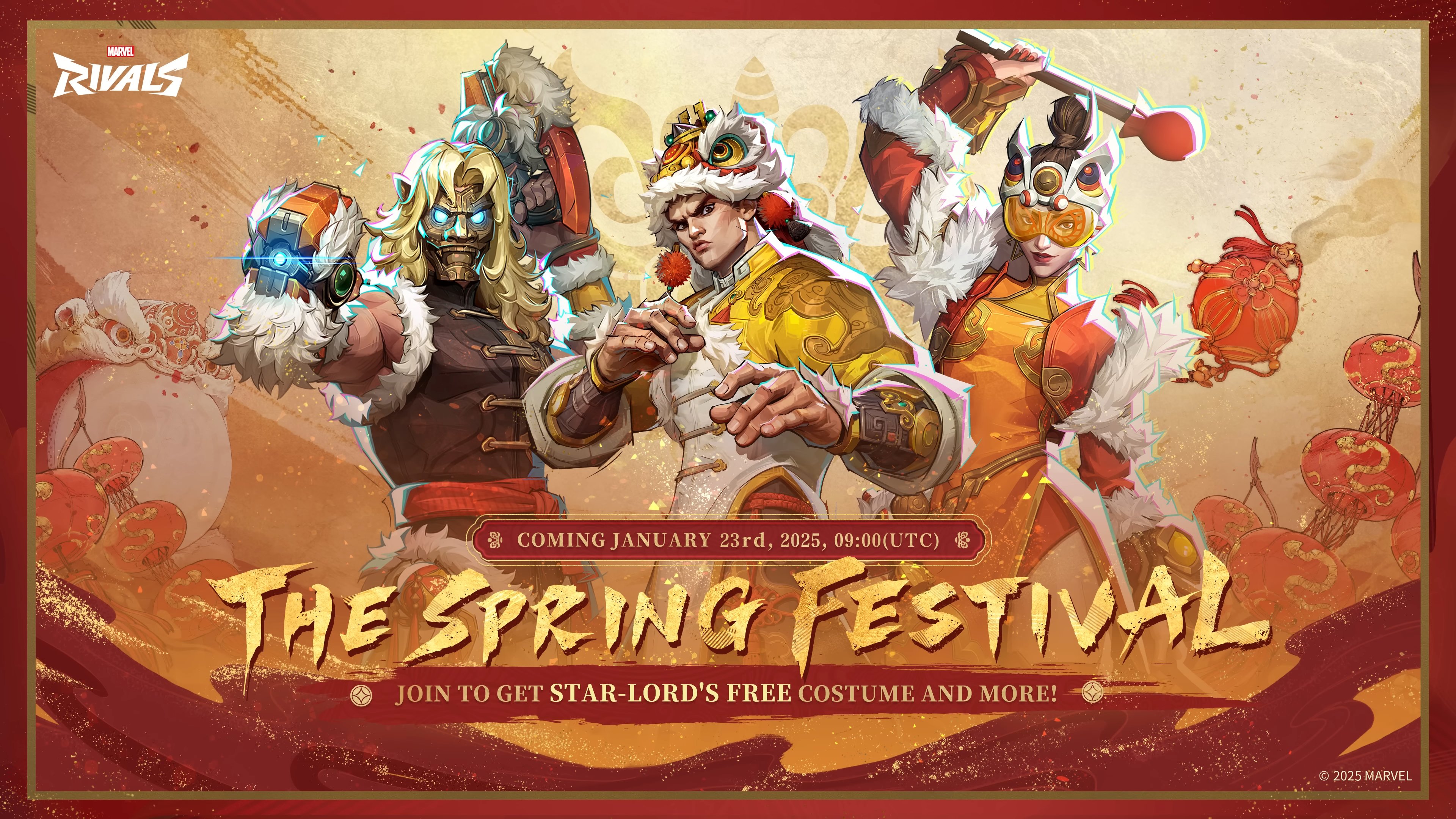 Spring Festival event from Marvel Rivals.