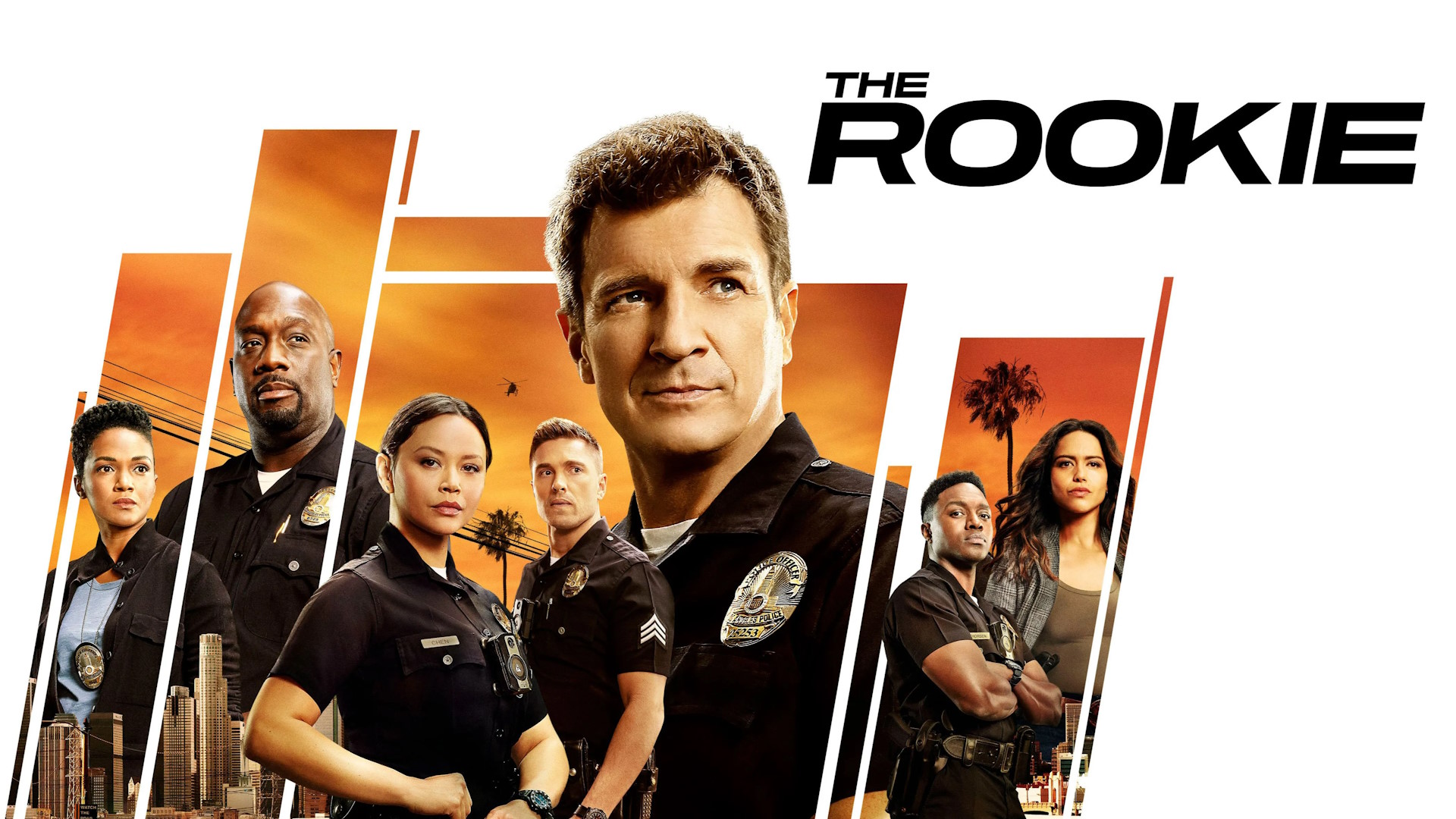 The cast of The Rookie Season 6.