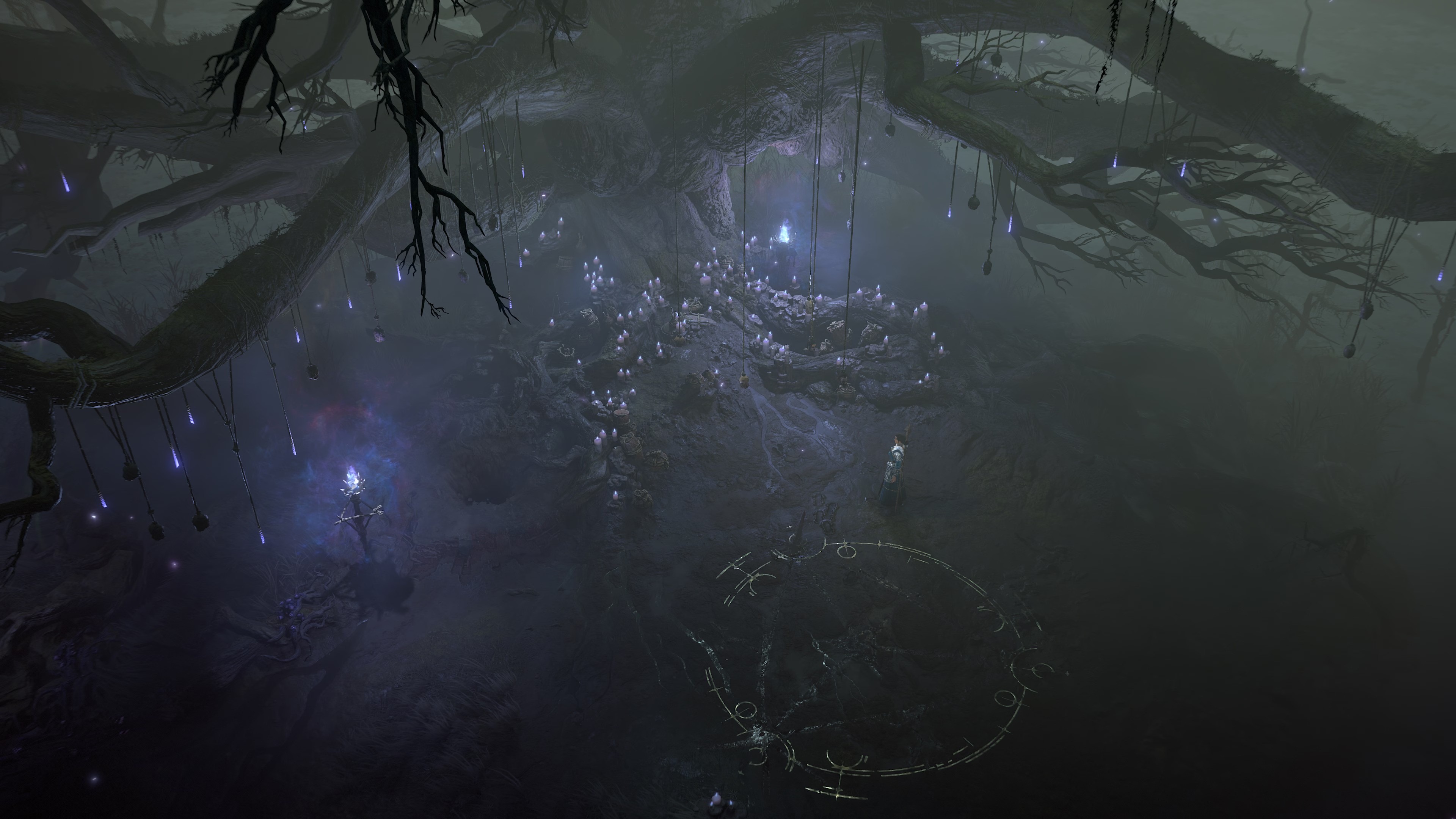 The Tree of Whispers in Diablo 4.