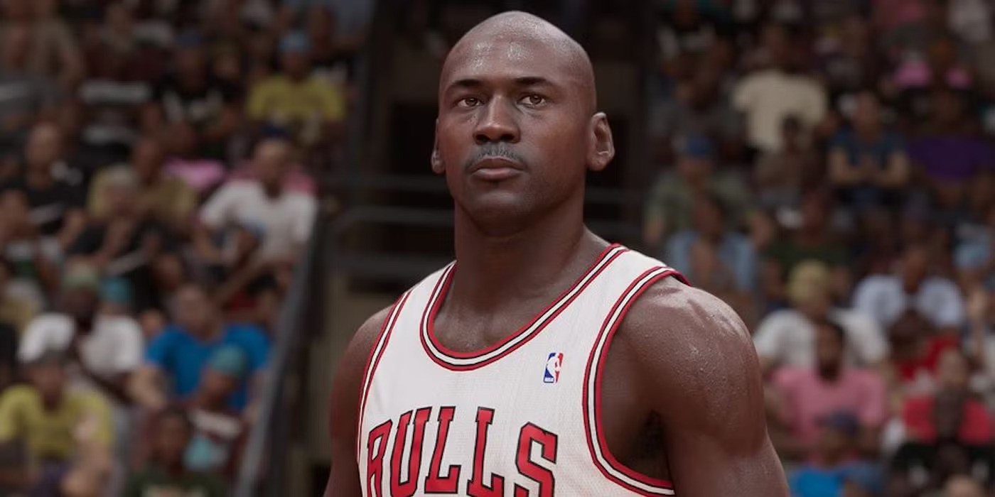 Michael Jordan in 2K.