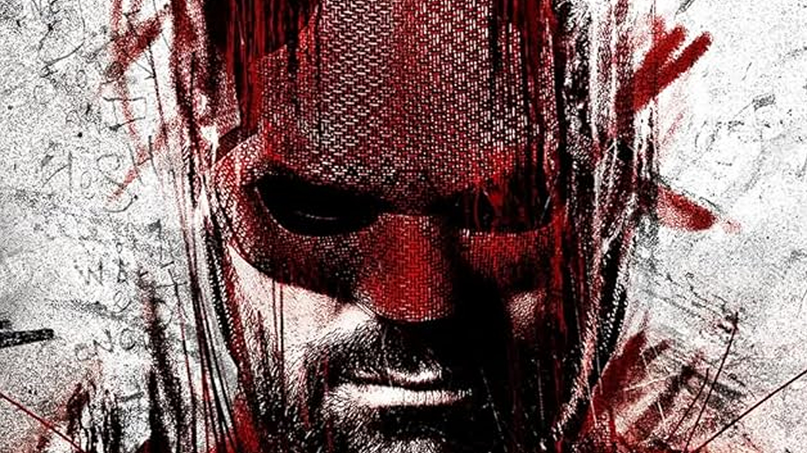 Cropped key art for Daredevil: Born Again featuring Charlie Cox as Daredevil