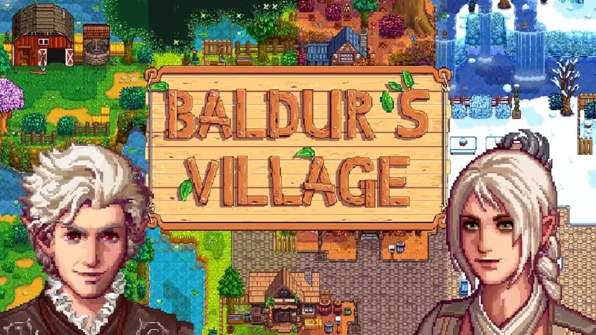 Stardew Valley Baldur's Village Mod